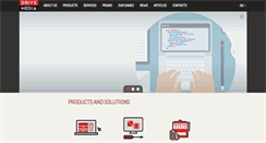 Desktop Screenshot of drivemediacorp.com
